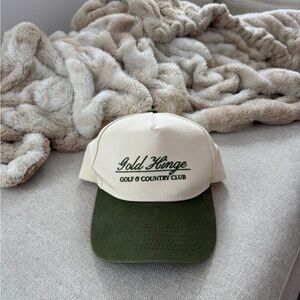 Gold Hinge Golf & Country Club Cap